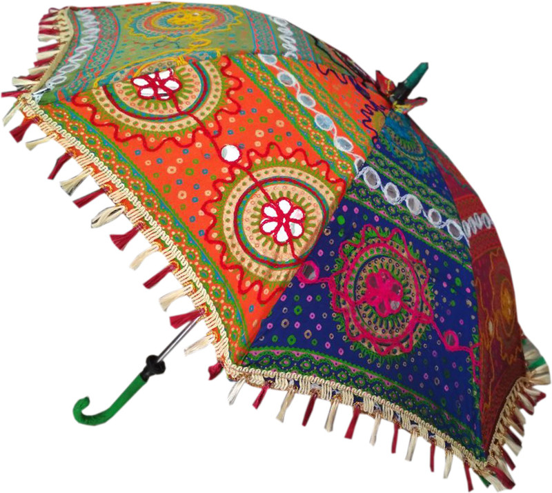 sdshopping Ethnic Sun Kids Umbrella(Multicolor)