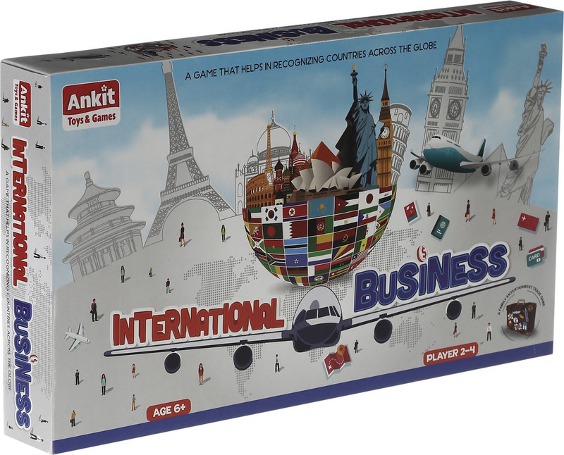 ankit Classic International Business Board Game with International currency Board Game