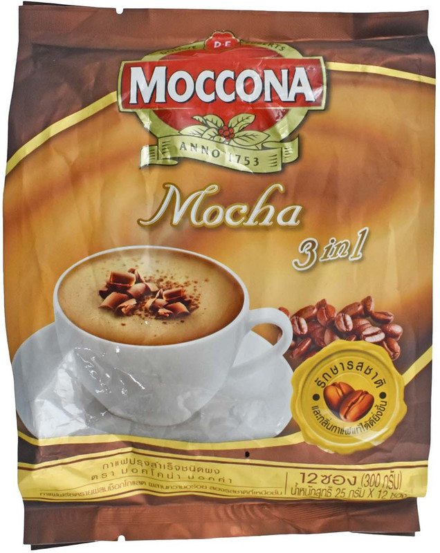 Moccona Mocha 3in1 Coffee Mix Powder - 300g (12x25g) Instant Coffee(300 g)