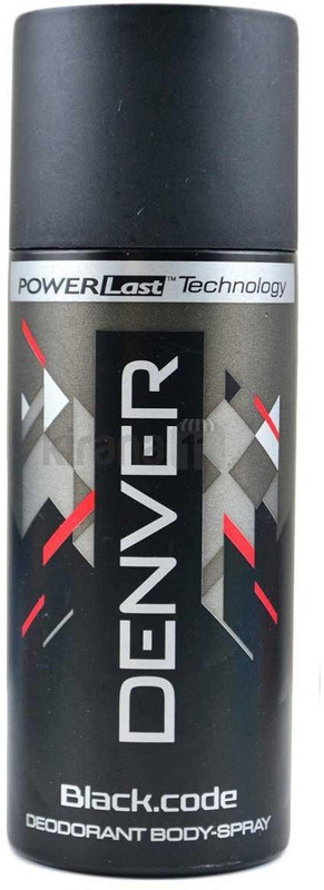 dever Black code 100gm Deodorant Spray  -  For Men(150 ml)