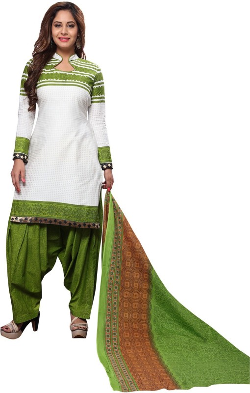 Fashion Valley Cotton Printed Salwar Suit Material(Unstitched)
