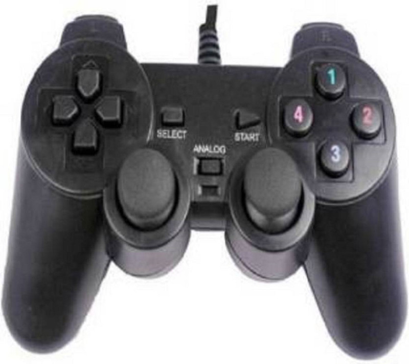 CRETO 7468-2V USB WITH 2 WAY VIBRATION / SHOCK FUNCTION GAMEPAD (BLACK) Gamepad (Black, For PC) USB Gamepad(Black, For PC) CRETO 7468-2V USB WITH 2 WAY VIBRATION / SHOCK FUNCTION GAMEPAD (BLACK) Gamepad (Black, For PC) USB Gamepad(Black, For PC)