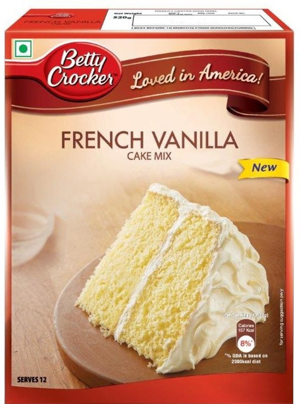 Betty Crocker French Vanilla Cake Mix 520 g- Buy Online in ...