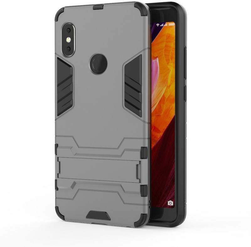 Yofashions Back Cover for Mi Redmi Note 5 Pro(Grey, Shock Proof)