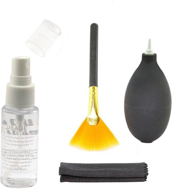 Gadget Deals 4-in-1 Cleaning Kit Digital (Solution, Blower, Brush, Cloth) for Computers, Gaming, Laptops, Mobiles(Cleaning Kit) Gadget Deals 4-in-1 Cleaning Kit Digital (Solution, Blower, Brush, Cloth) for Computers, Gaming, Laptops, Mobiles(Cleaning Kit)