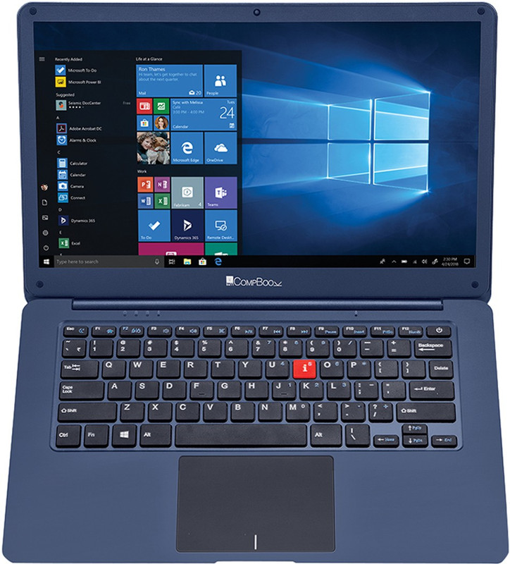 iBall CompBook M500 Celeron Dual Core - (4 GB/32 GB EMMC Storage/Windows 10 Home) M500 Laptop(14 inch, Cobalt Blue, 1.3 kg)