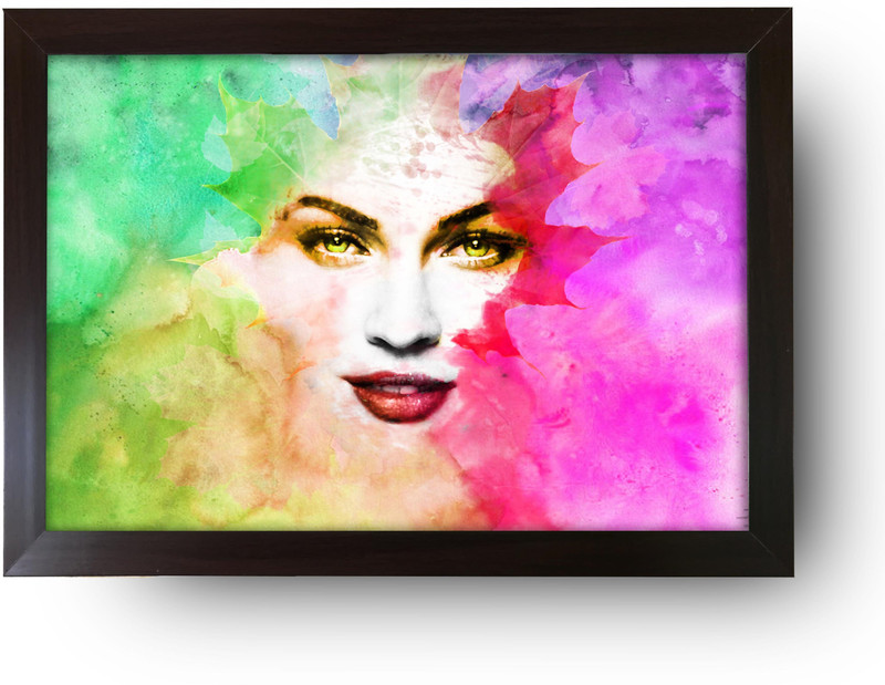 rawnbrokar 'LEAPHIZ' MEGAN FOX Digital Reprint 12 inch x 8 inch Painting