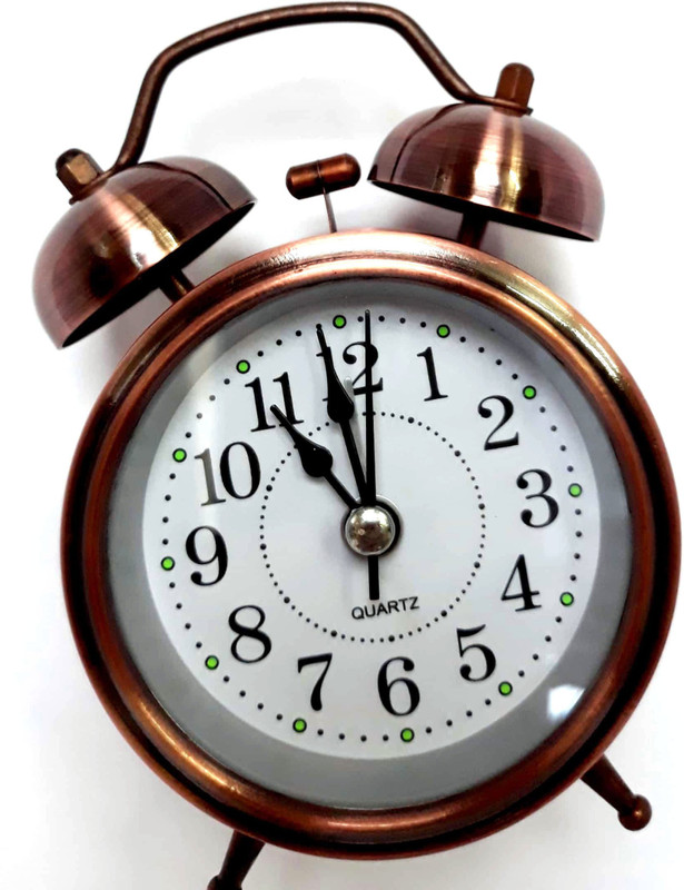 royal home creations Analog copper Clock