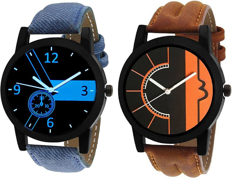 3king Men's Professional Look Perfect Leather Analog Analog Watch  - For Men