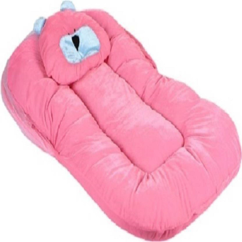 indian fashion Nylon Bedding Set(Pink)
