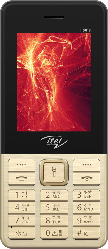 Itel IT 5613(Gold & Black)