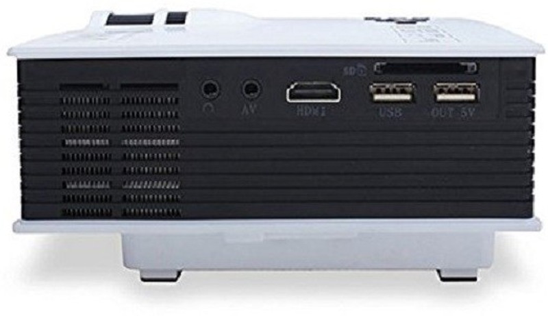 rodex UC40 Portable Projector(White)