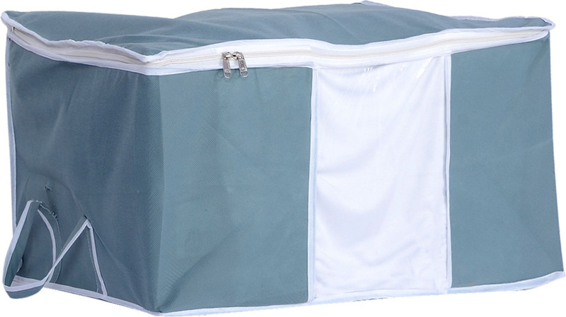 KUBER INDUSTRIES Garment Cover Non Woven Blanket Cove Underbed Storage Bag, Extra Large, Grey(ORGUND0113) ORGUN00113(Grey)