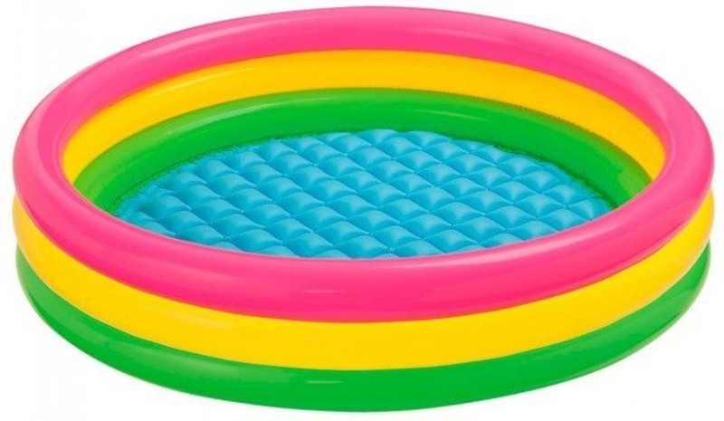 INTEX Sunset Glow Baby Pool 2 feet Inflatable Swimming Pool(Multicolor)