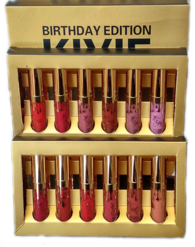 kylie jenner BIRTHDAY COLLECTION 12 NEW SHADES LONG LASTING WATERPROOF(MULTICOLOR, 84 ml)