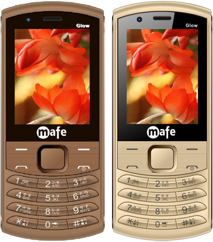 Mafe Glow Combo of Two Mobiles(Gold, Brown)