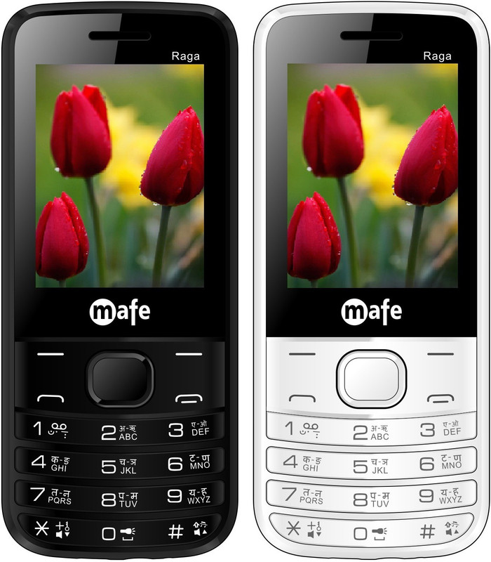 Mafe Raga Combo of Two Mobiles(White&Grey, Black&Green)