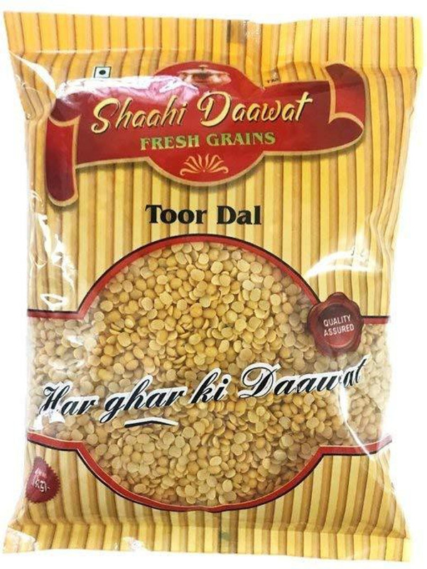 SHAAHI DAAWAT Unpolished Yellow Toor Dal (Split)(1 kg) SHAAHI DAAWAT Unpolished Yellow Toor Dal (Split)(1 kg)