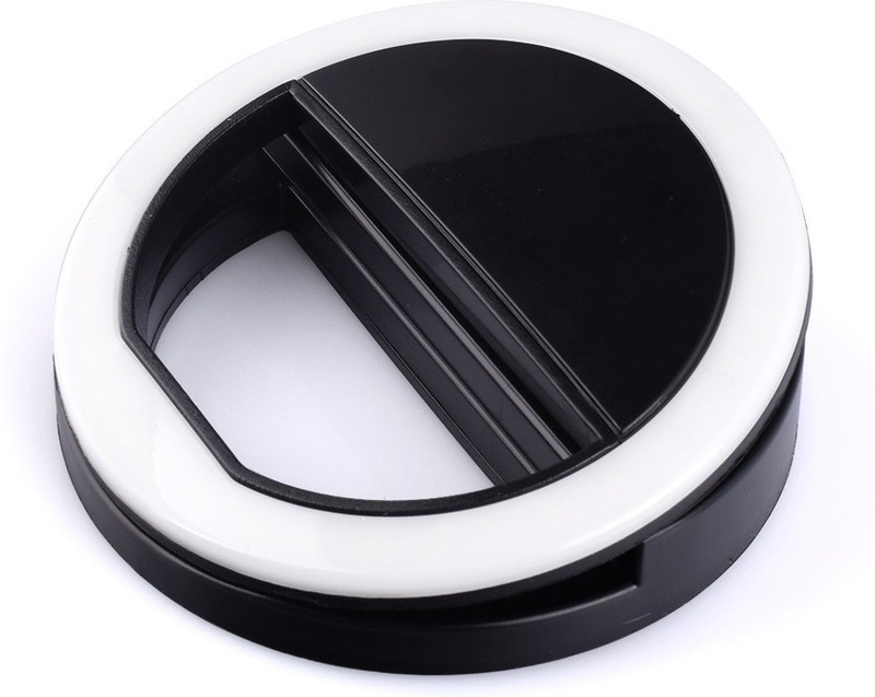 HundoP Club 36 Selfie Flash(Adjustable Brightness Black)