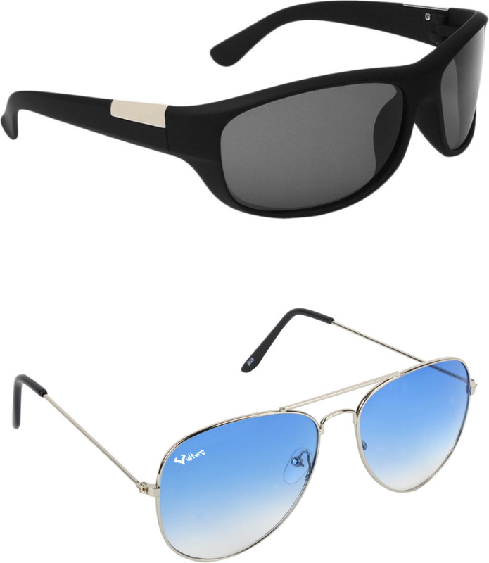 vulture Aviator, Sports Sunglasses(Blue, Black)