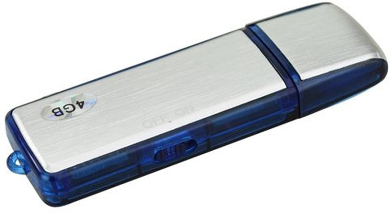 spyguru Audio Recorder USB PenDrive 4 GB Voice Recorder(0 Display)