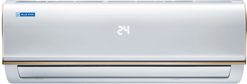 Blue Star 1.5 Tons 3 Star Hot and Cold Split Inverter AC - White(BI-3HNHW18RBFU/BO-3HNHW18RBFU, Copper Condenser)