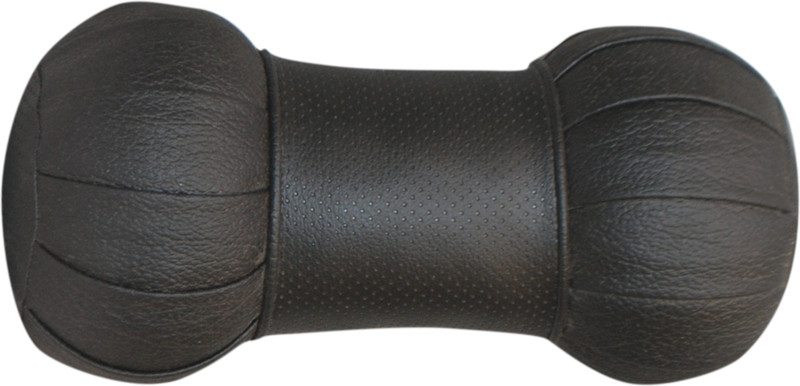 neo veo enterprises Black Fabric, Cotton Car Pillow Cushion for Opel, Volkswagen, Lexus, Mitsubishi, Audi, Renault, Volvo, Ford, Range Rover, BMW, Mini(Round)