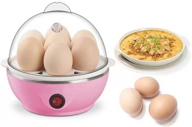 Lagom Electric Boiler Steamer Poacher 7 egg Egg Cooker (7 Eggs) EGG BOILER 17 Egg Cooker(Multicolor, 7 Eggs)