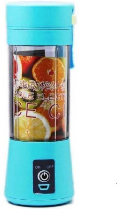 Bincy Portable and Rechargeable Battery Juice Blender NG 01 Blue Mixer Juicer Jar(380 ml) Bincy Portable and Rechargeable Battery Juice Blender NG 01 Blue Mixer Juicer Jar(380 ml)