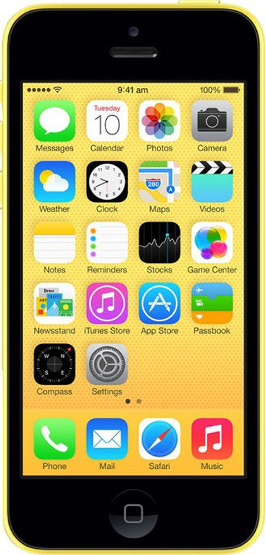 Apple iPhone 5C (Yellow, 8 GB)