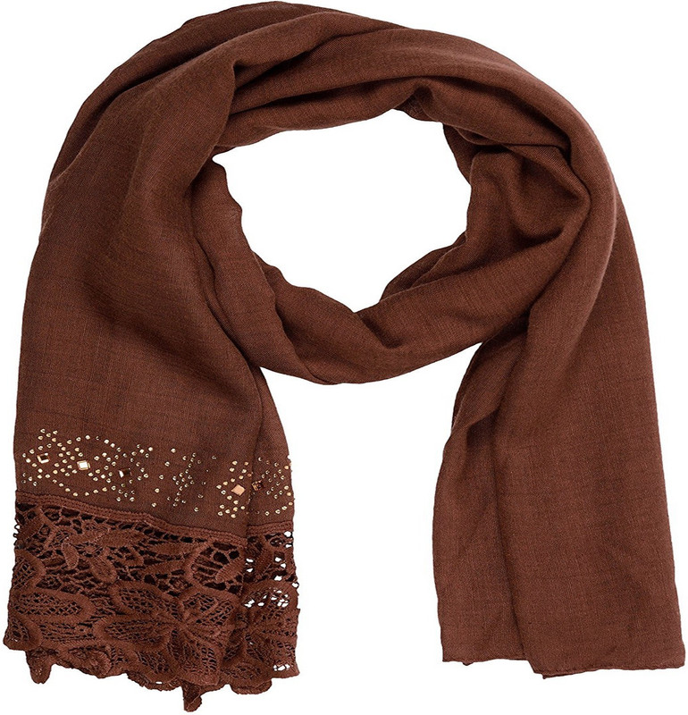 stole for women Solid Cotton Blend Women Scarf