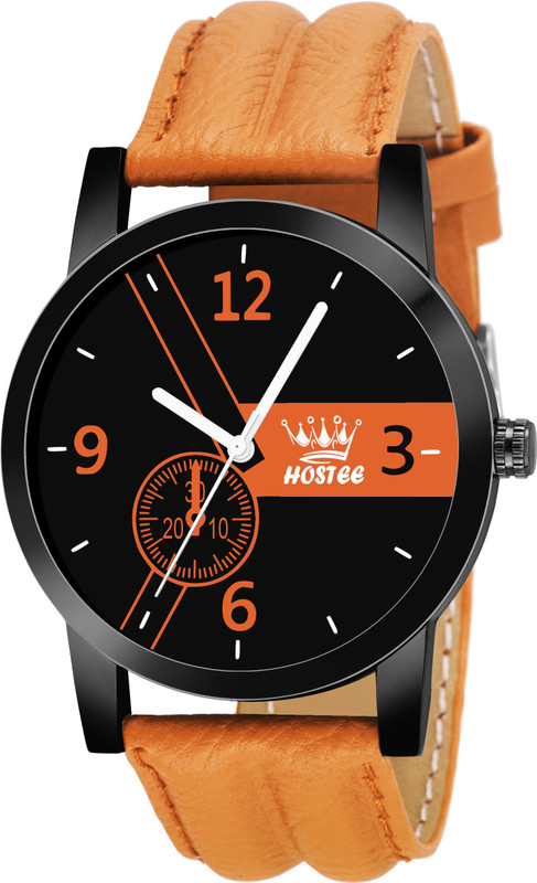hostee HT-LR-029-TAN-STRAP-LT SELF Analog Watch  - For Boys