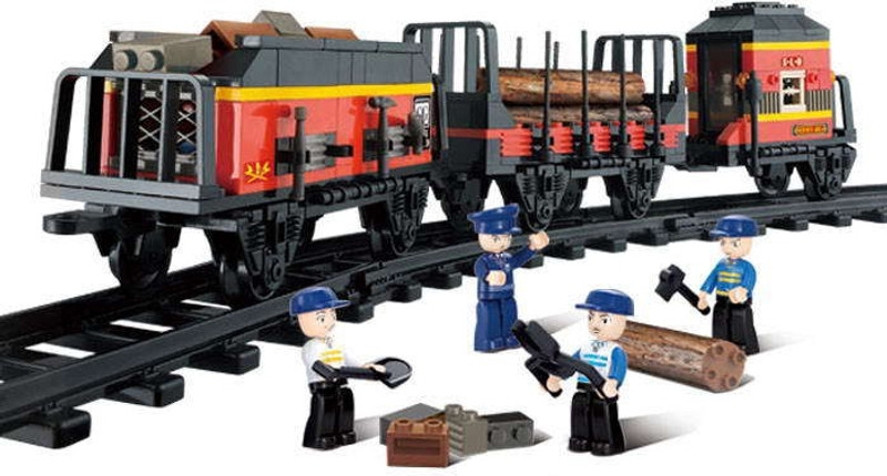 Sluban Cargo Bullet Train(Multicolor)