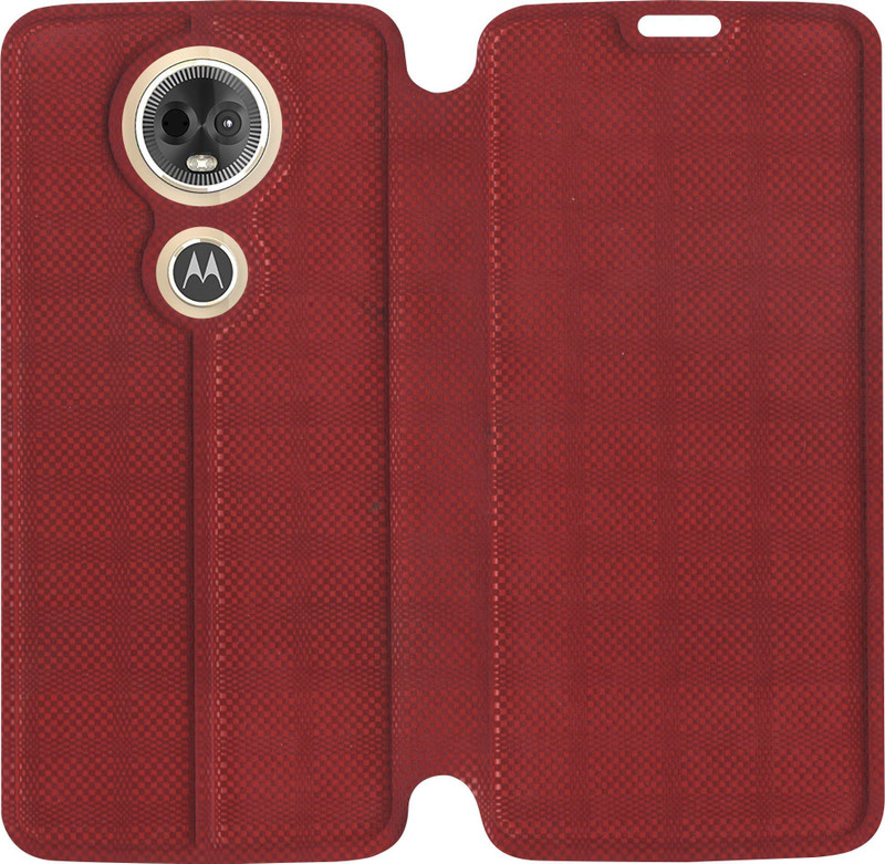 sales express Flip Cover for Motorola Moto E5 Plus(Red)