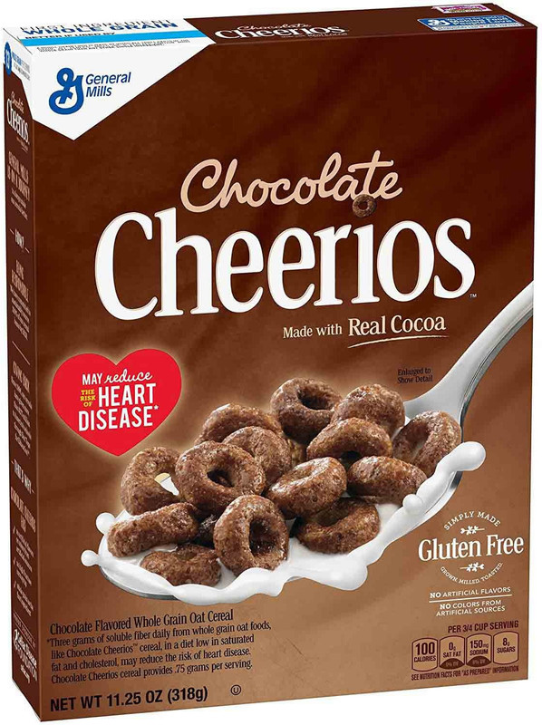 General Mills Chocolate Cheerios With Real Cocoa Cereal - 318g (11.25oz)(318 g, Pouch)