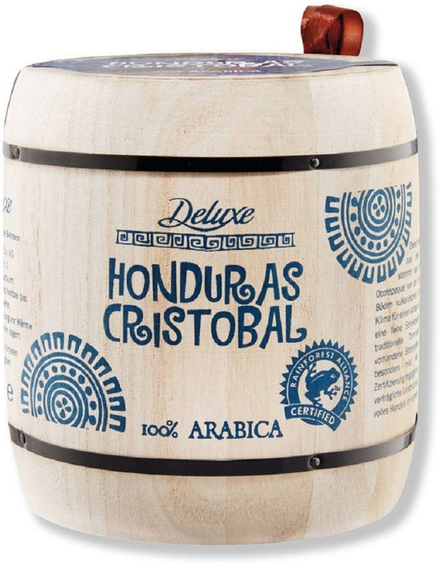 Deluxe Honduras Cristobal 100% Arabica Whole roasted Honduran Coffee Beans - 250g Instant Coffee(250 g)