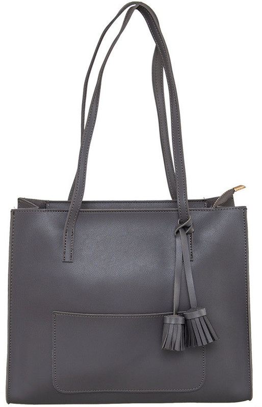 peaubella Women Grey Shoulder Bag