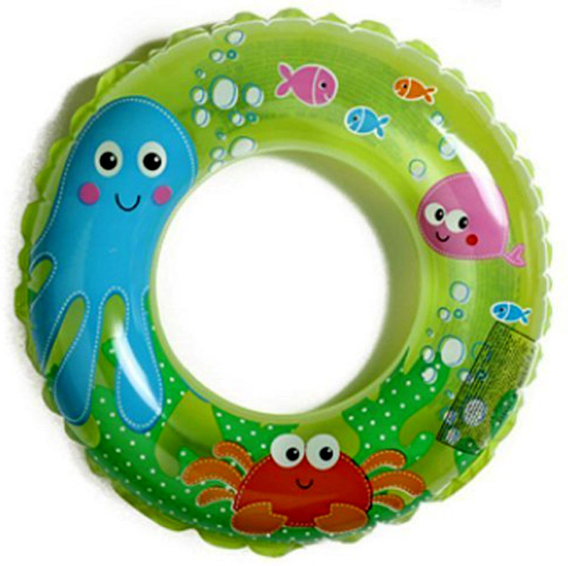 Shoppernation Fancy Cartoon Design Kids Swimming Pool Tube Random Design Swim Floatation Belt