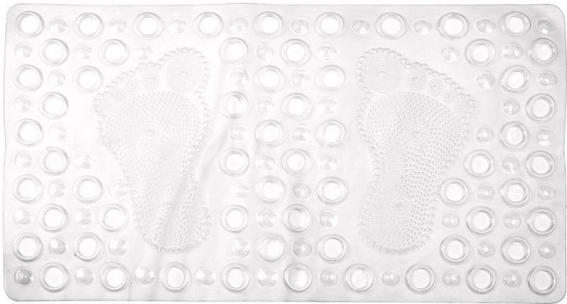 khushi creation Plastic Bathroom Mat(transparent, Medium)