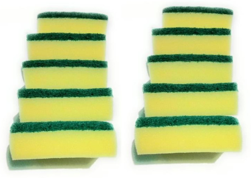 dannu scrub pad large 05+ scrub sponge 05,combo kit for vessels cleaning both use vessels cleaning, Scrub Pad(Large, Pack of 10)