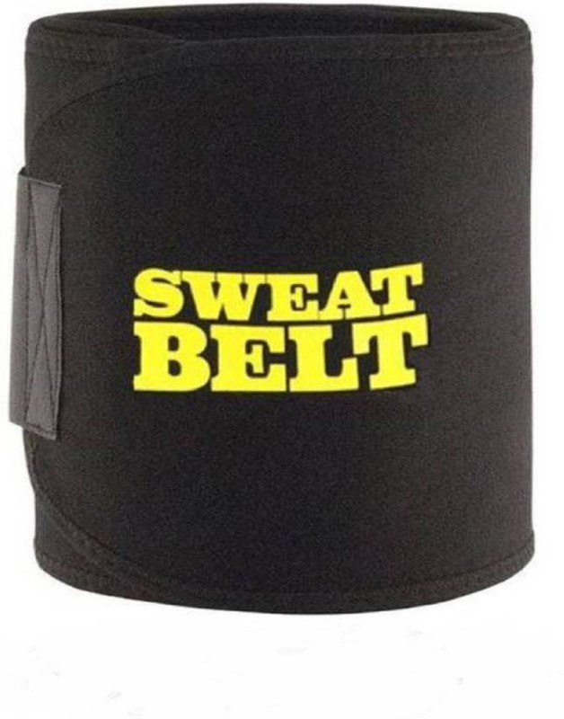 raienterprises Faster Weight Loss Sweat belt Slimming Belt(Black)