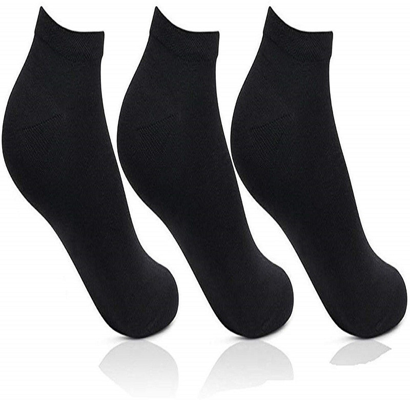clastik Women Solid Ankle Length(Pack of 3)