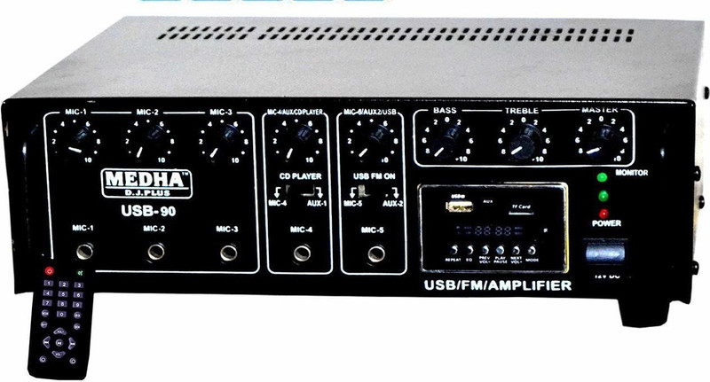 Medha USB-90 Mixer Powered Sound Mixer