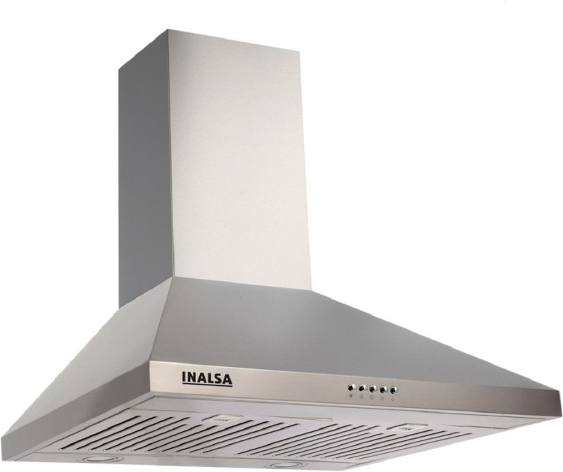 Inalsa Brio 60 BF Wall Mounted Chimney(Silver 950 CMH)