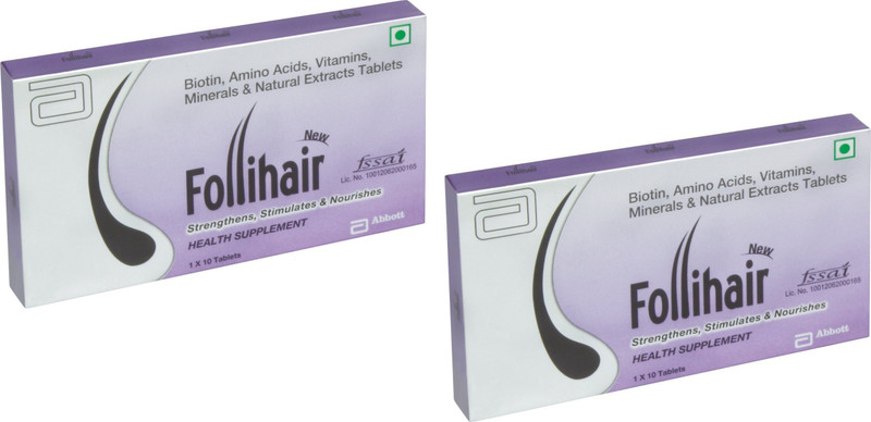 abbott new follihair biotin 10 mg
