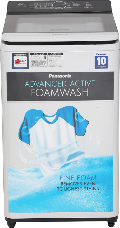Panasonic 6.5 kg Fully Automatic Top Load White(NA-F65A7HRB)