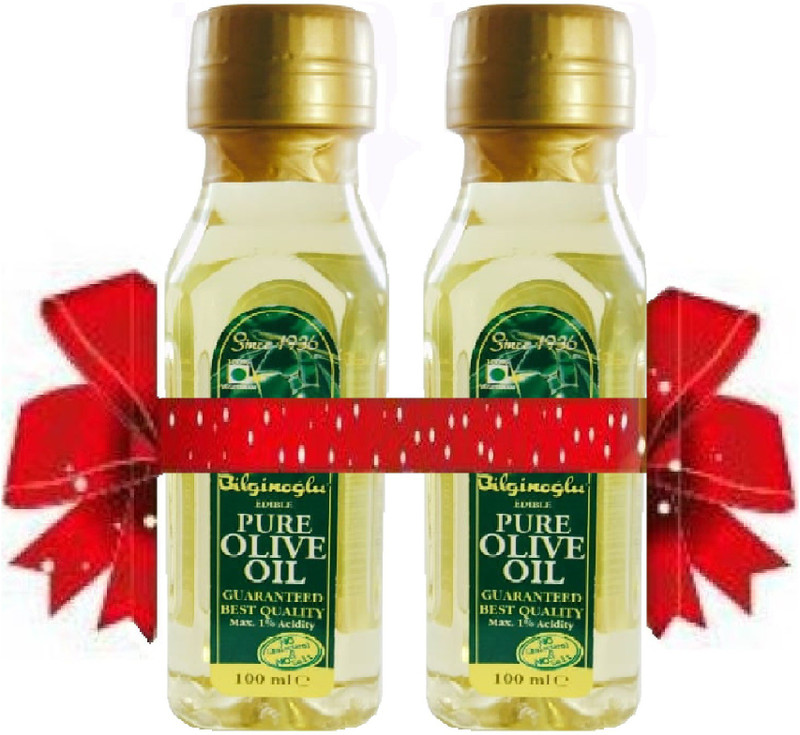 bilginoglu Pure Olive Oil - 100ml (Pack of 2) Massage Oil(200 ml)