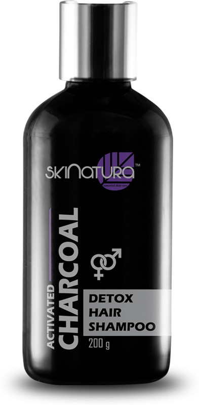 skinatura Activated Charcoal Detox Hair Shampoo(200 ml)