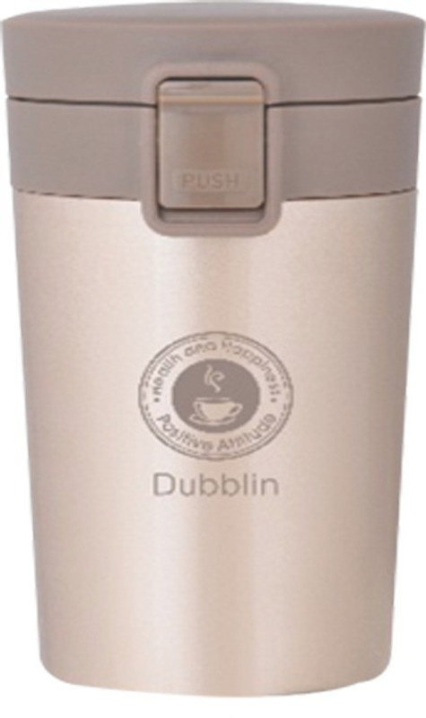 dubblin Frappe 300ml 300 ml Flask(Pack of 1, Gold)