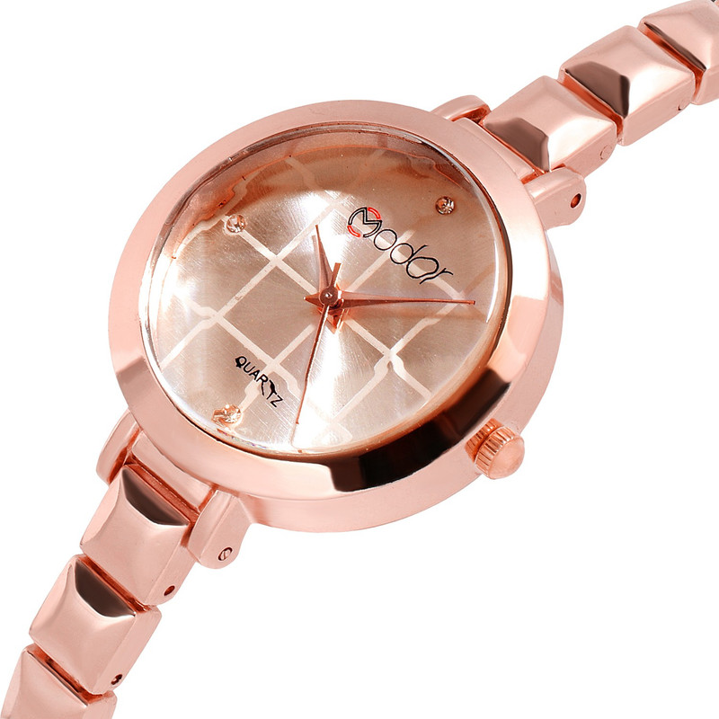 modor Rose Gold Formal / Casual / Party Wear Multi Purpose (2064) Analog Watch  - For Women